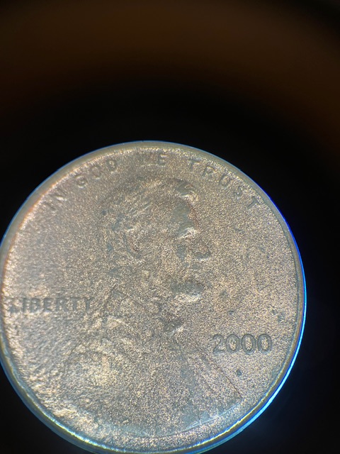 Lincoln-Cents-2000-Strike-Through-?-Grease?
